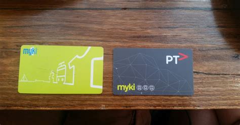 types of myki cards